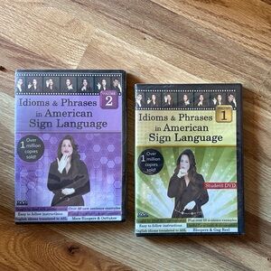 Idioms & Phrases in American Sign Language DVD Set
